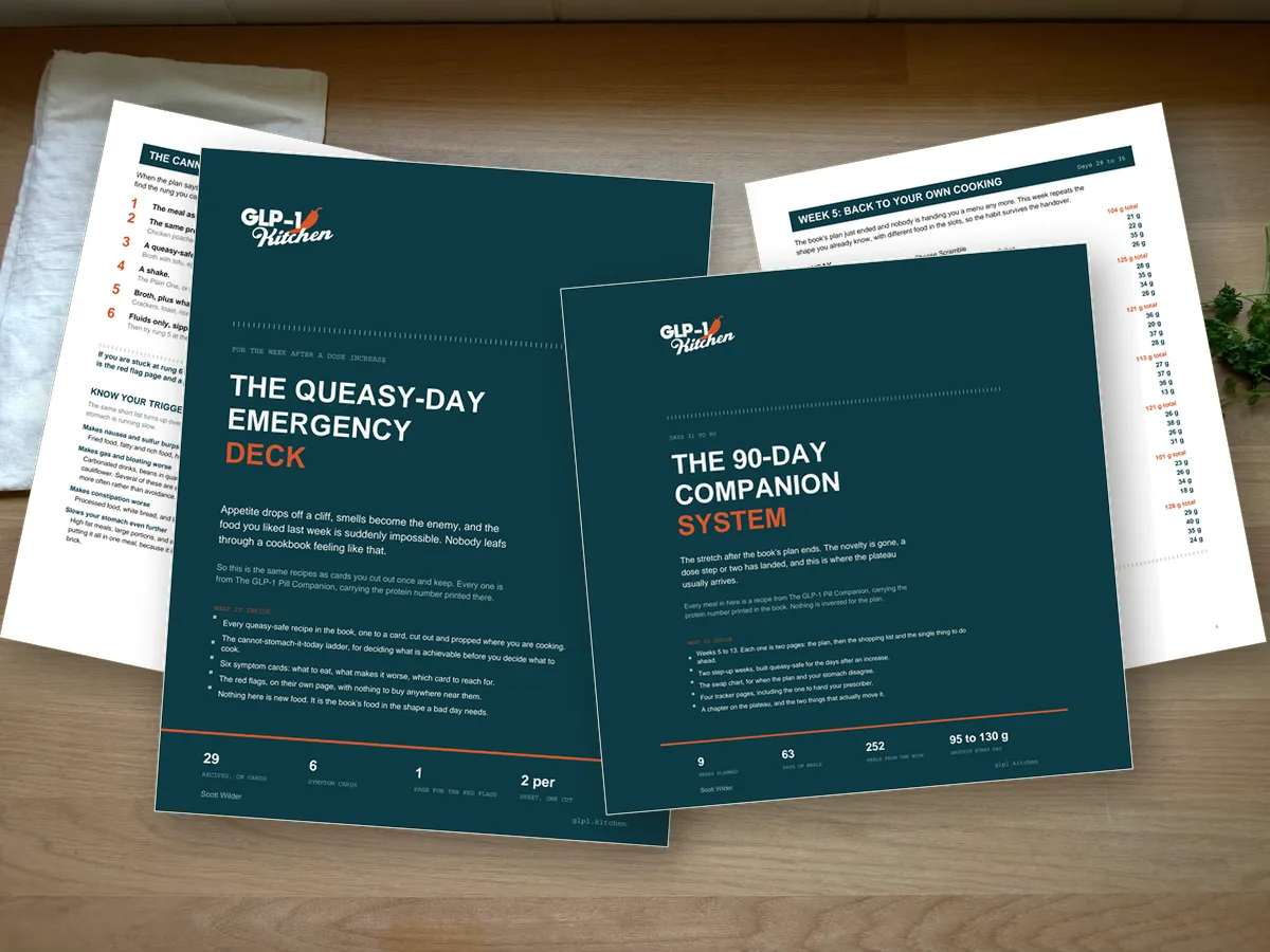 The Complete Bundle: the 90-Day Companion System and the Queasy-Day Emergency Deck.